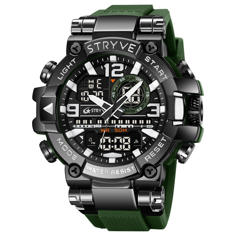 Sports Colorful Luminous Electronic Watch – Waterproof Multifunctional Student Watch