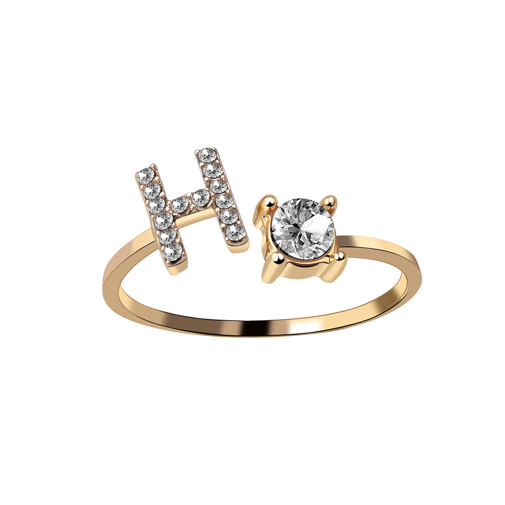 : Adjustable Initial Letter Ring