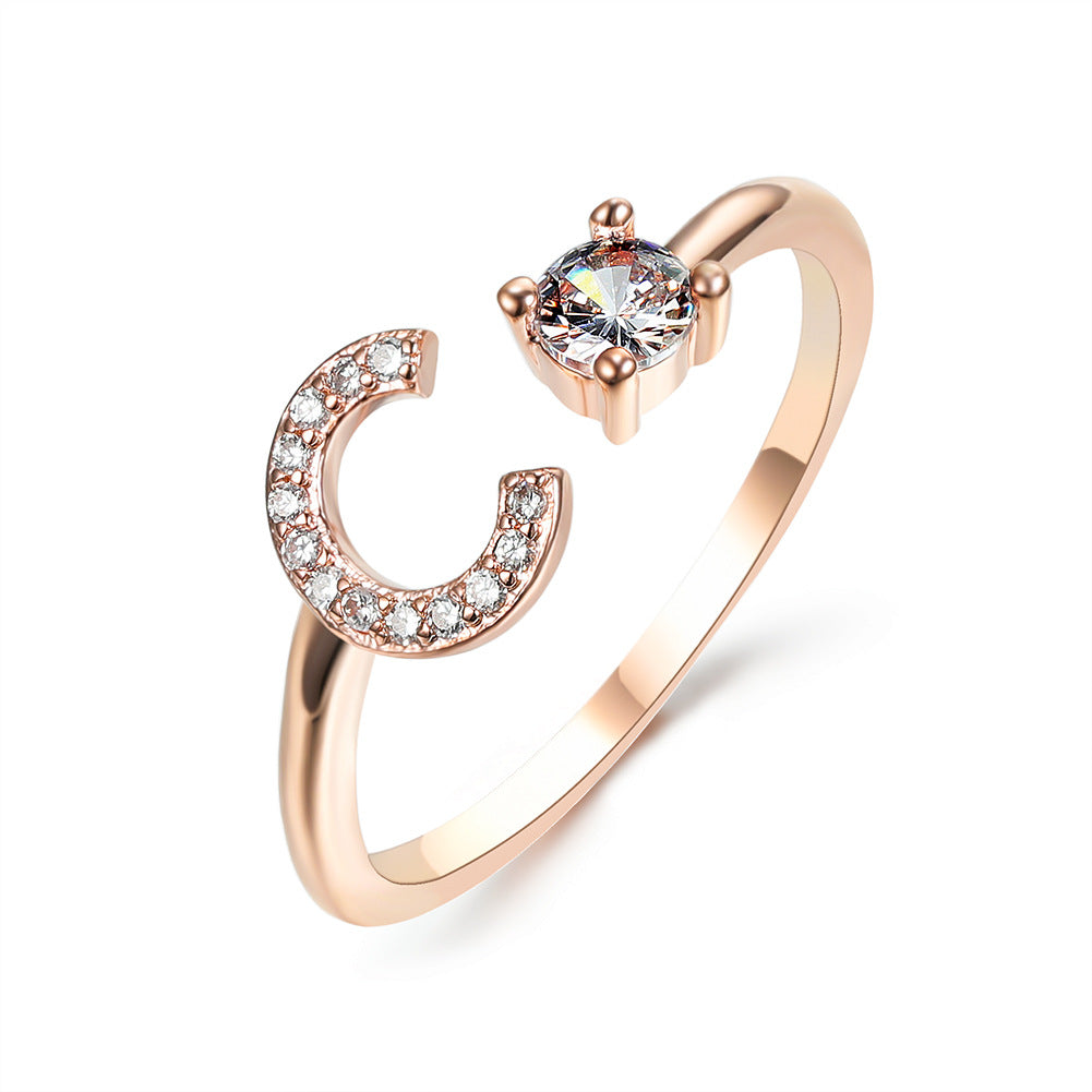 : Adjustable Initial Letter Ring