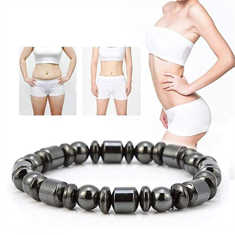 Pentagram Stone Magnetic Therapy Bracelet – Pain Relief Health Jewelry