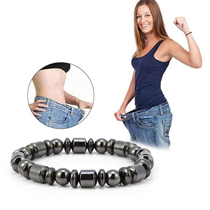 Pentagram Stone Magnetic Therapy Bracelet – Pain Relief Health Jewelry