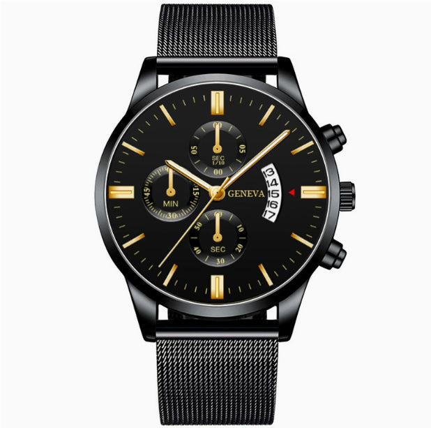Fashion Luxury Luminous Mechanical Watch – Waterproof Steel Band Wristwatch