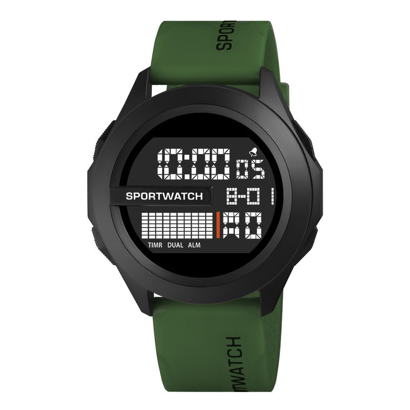 Fashion Outdoor Multifunctional Sports Watch – Luminous Electronic Watch for Students