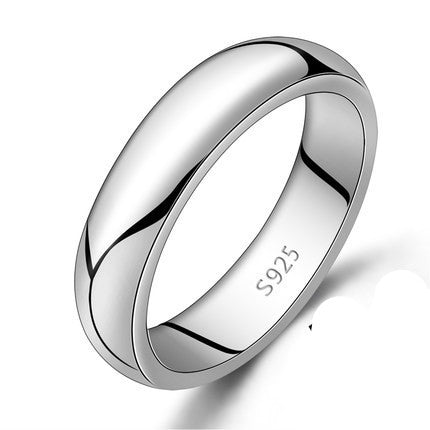925 Silver Men's Ring – Index Finger & Little Finger Sterling Silver Band