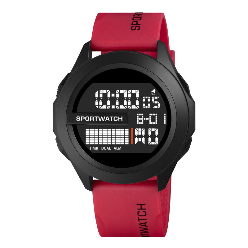 Fashion Outdoor Multifunctional Sports Watch – Luminous Electronic Watch for Students